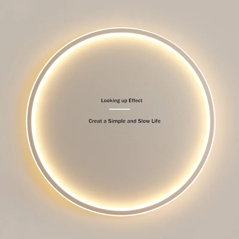 Minimalist Remote Control LED Ceiling Chandelier Light